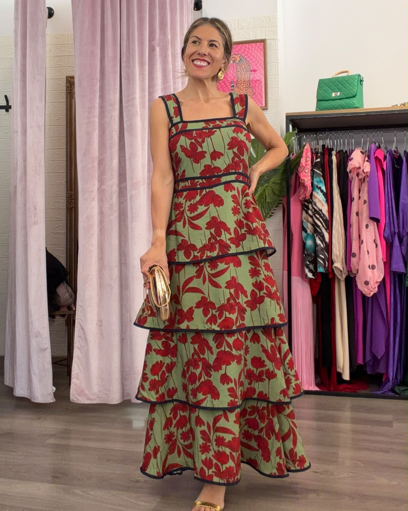 Vestido Euforia volantes