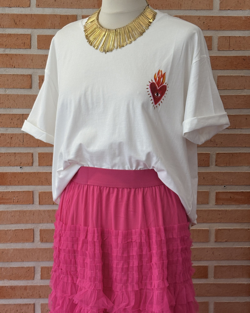 Camiseta Estampado Mediterráneo