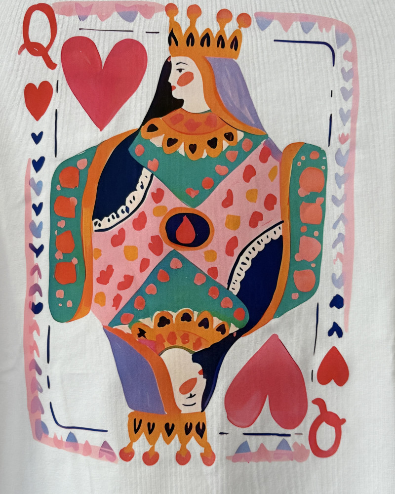 Camiseta Reina de Corazones