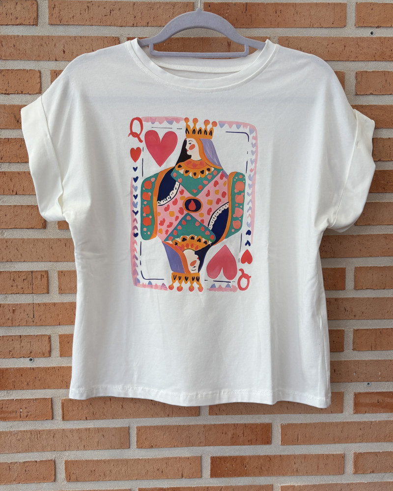 Camiseta Reina de Corazones