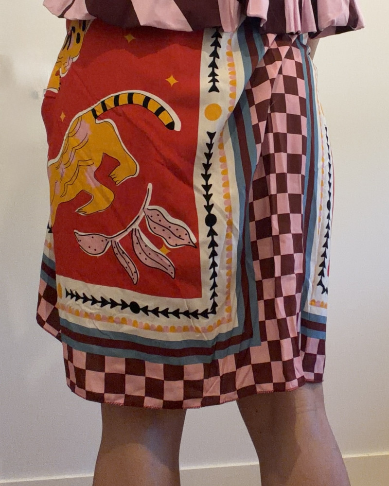 Pareo estampado tigre