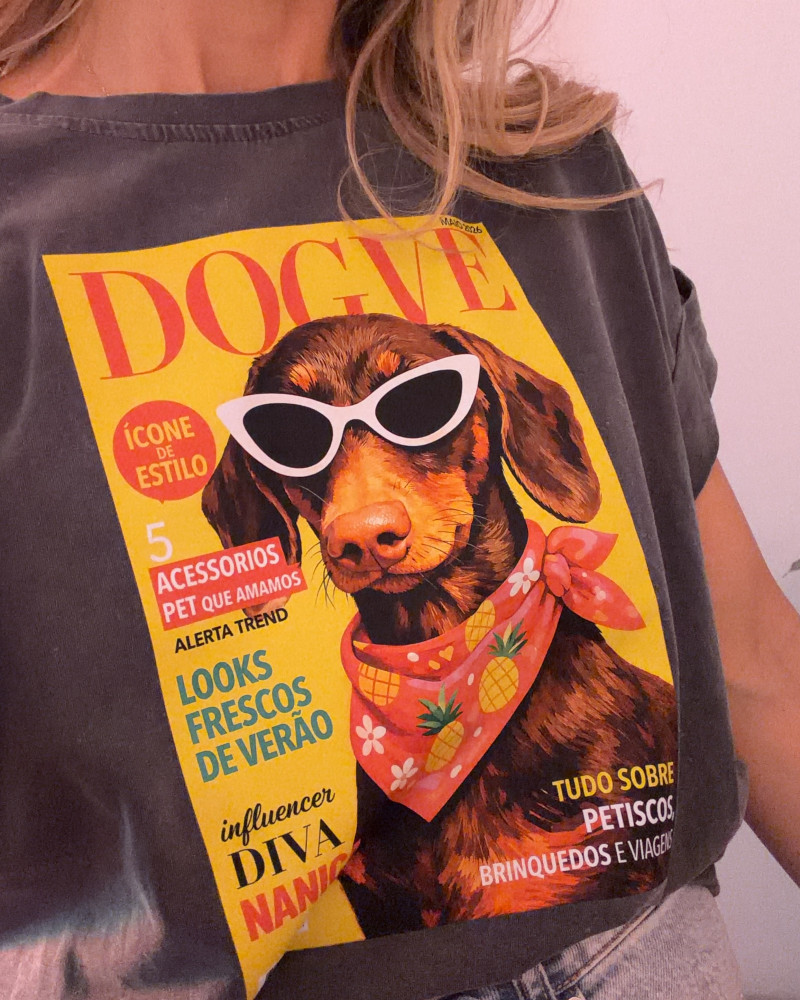 Camiseta Dogue amarilla