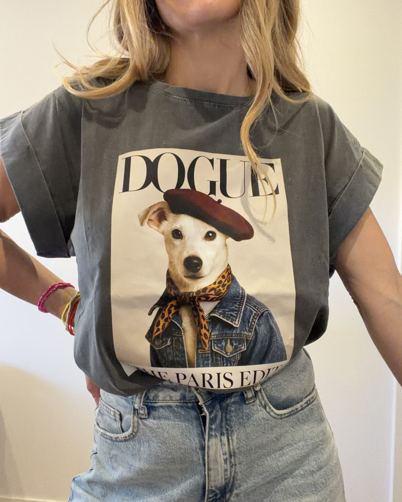 Camiseta Dogue boina