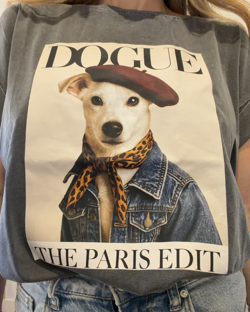 Camiseta Dogue boina