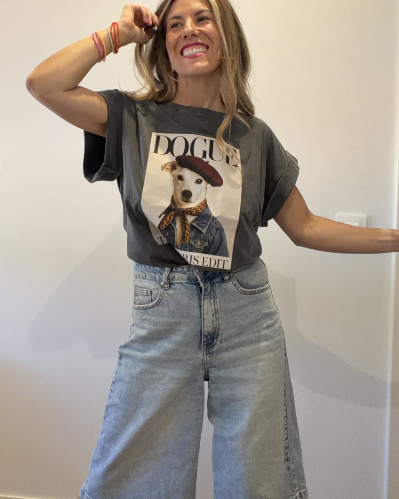 Camiseta Dogue boina