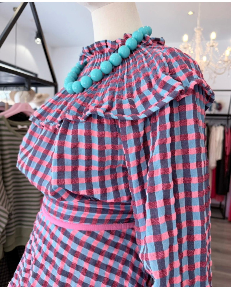 Blusa salinas vichy