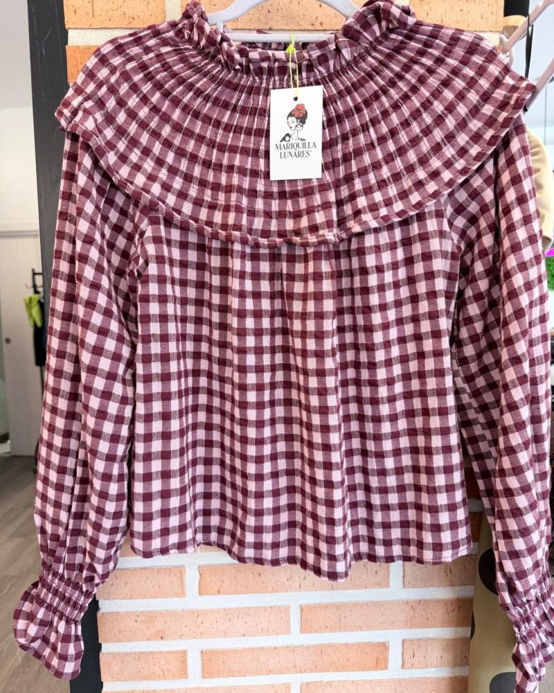 Blusa salinas vichy