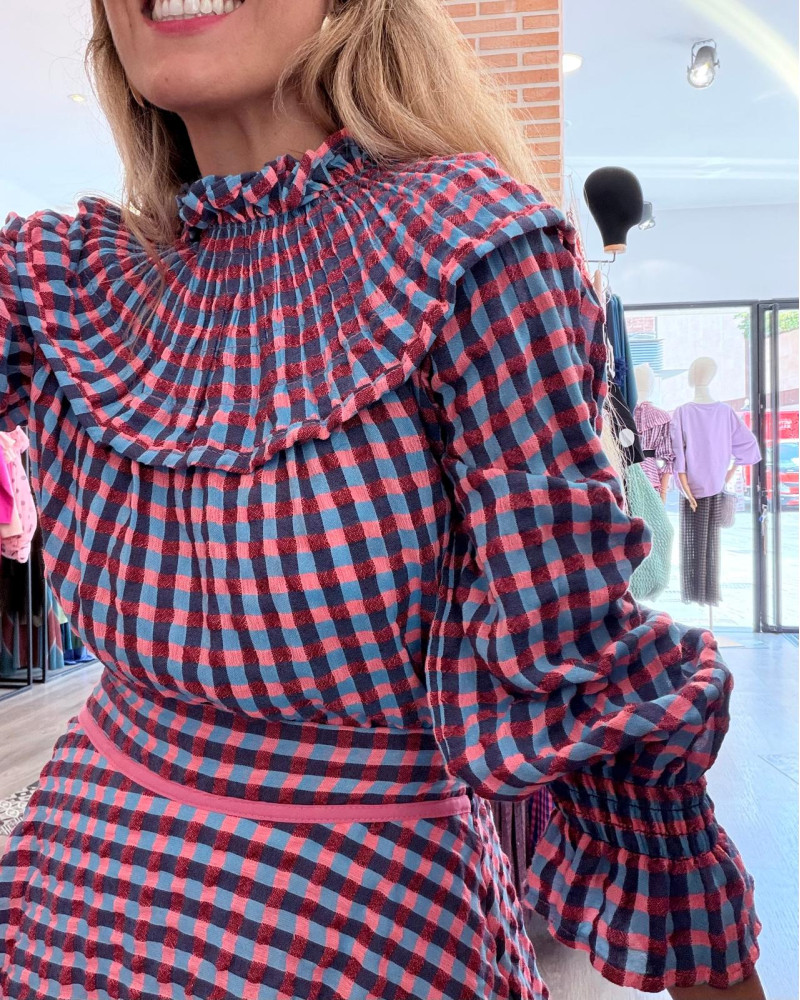 Blusa salinas vichy