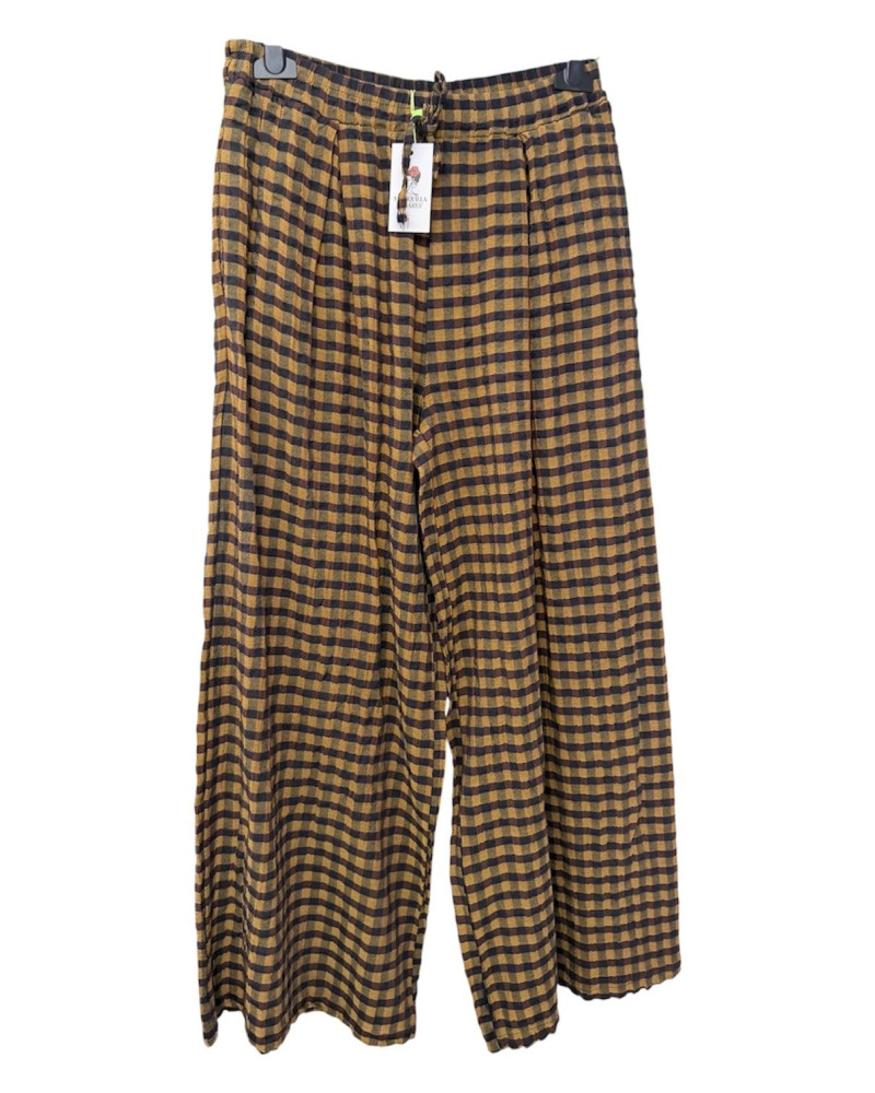 Pantalón cuadros vichy Carla