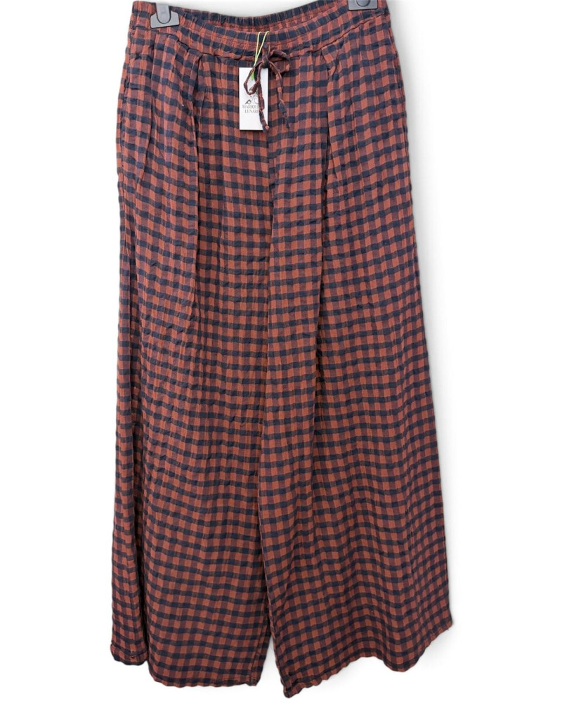 Pantalón cuadros vichy Carla