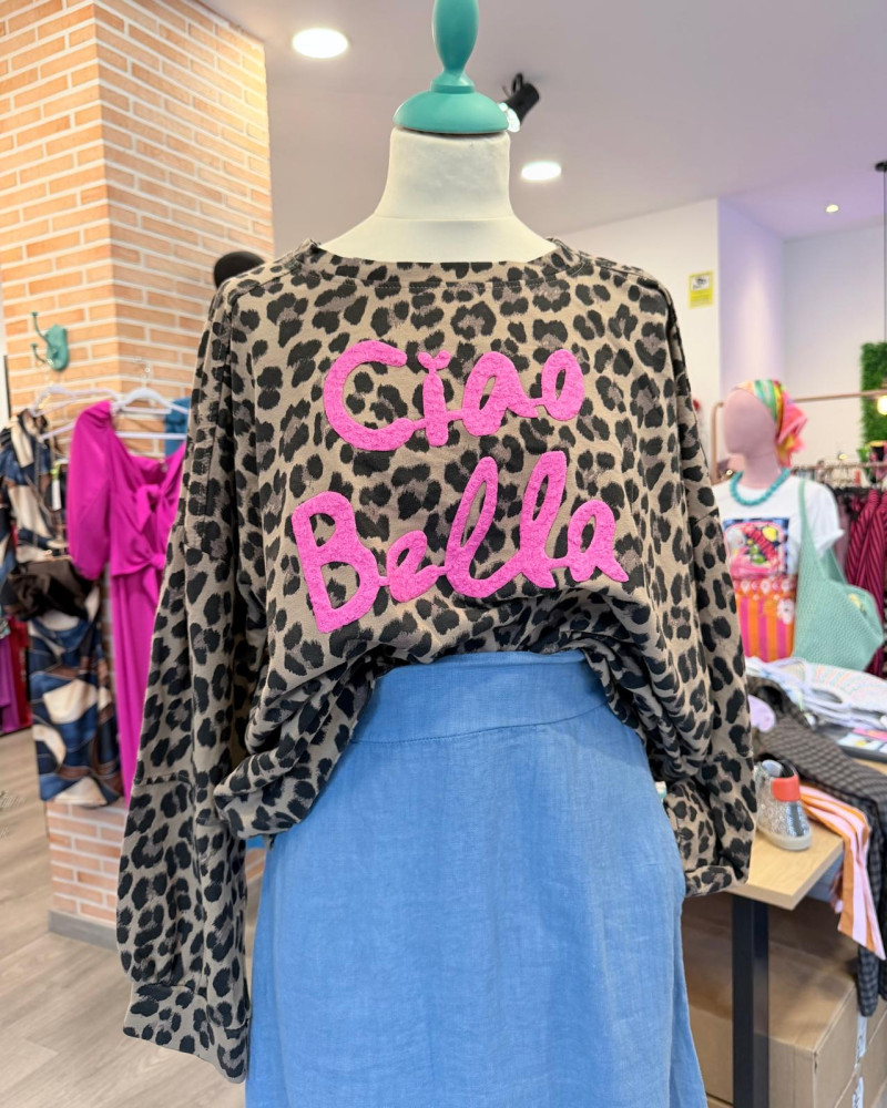 Sudadera ciao bella