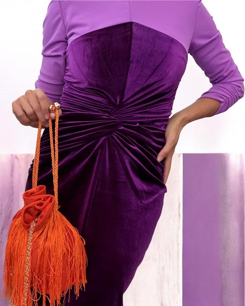 Vestido terciopelo
