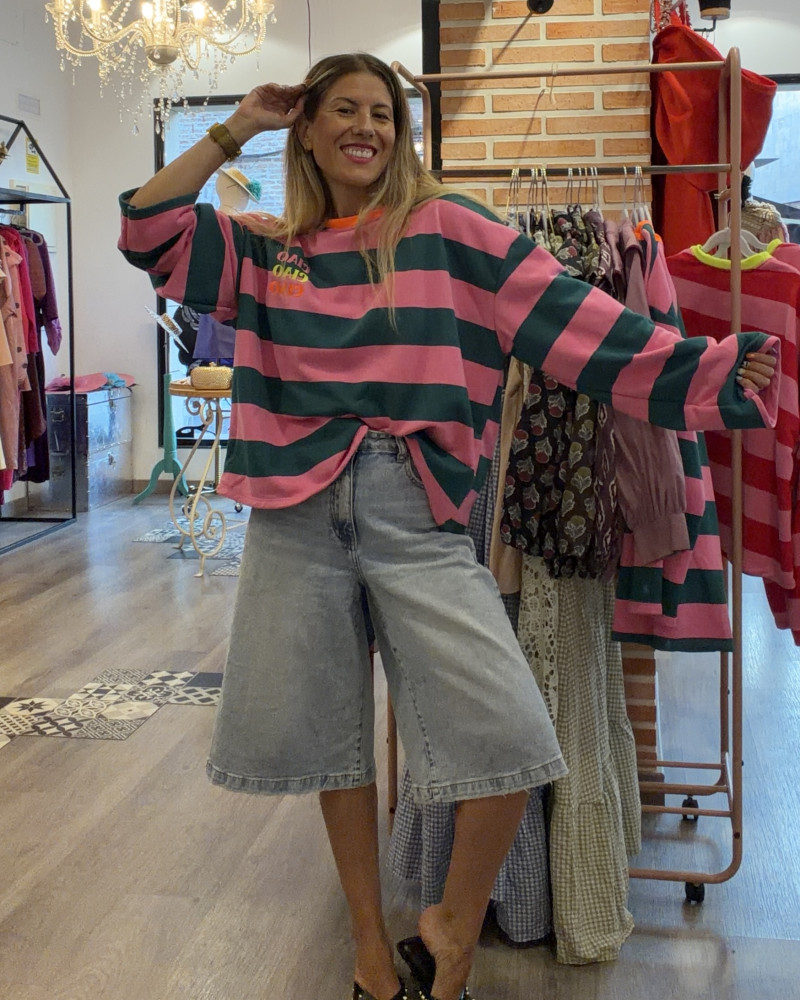 Sudadera rayas Ciao
