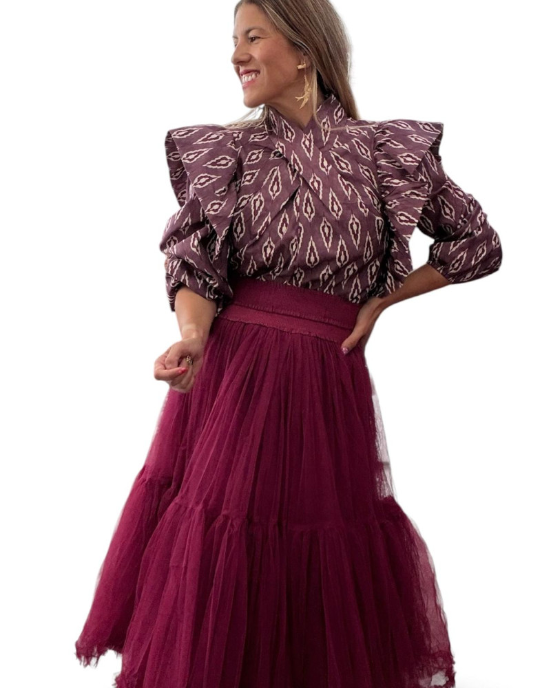 Blusa Berta estampada