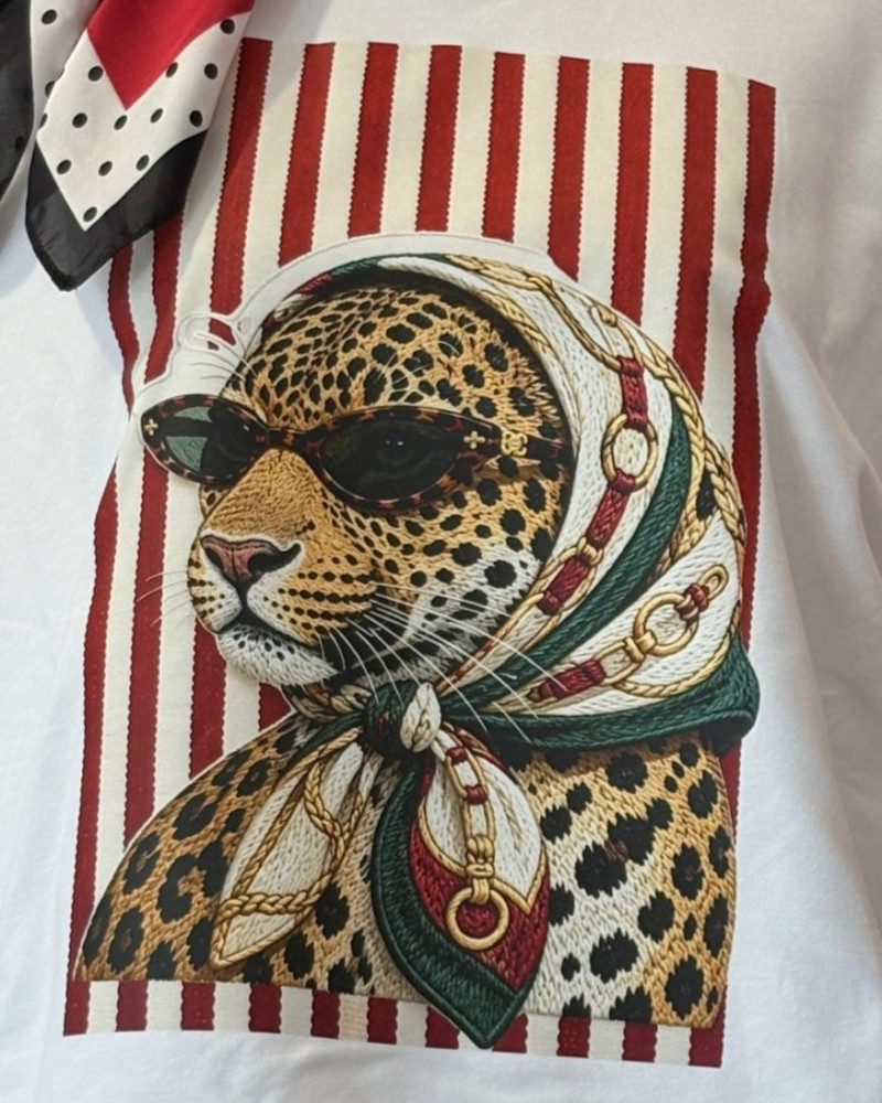 Sudadera leopardo