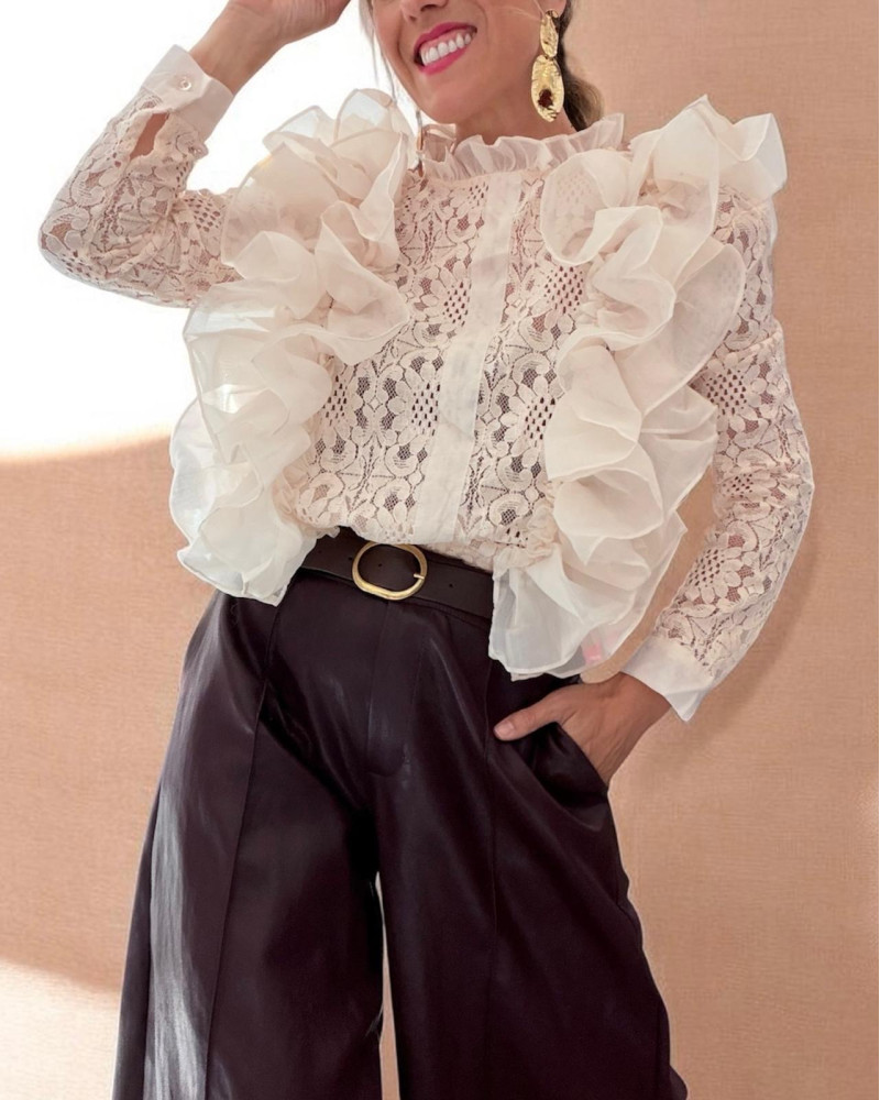 Blusa volantes Triana