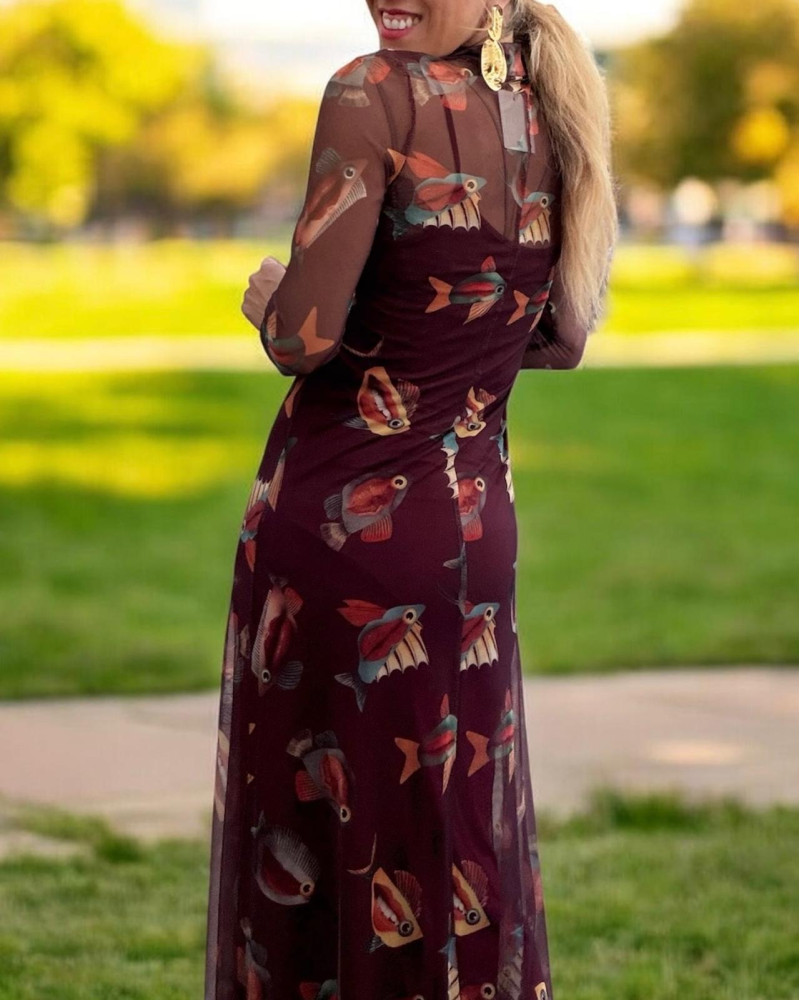 Vestido peces