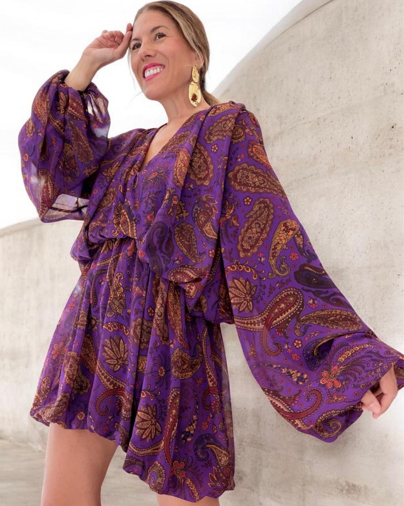 Vestido cachemira