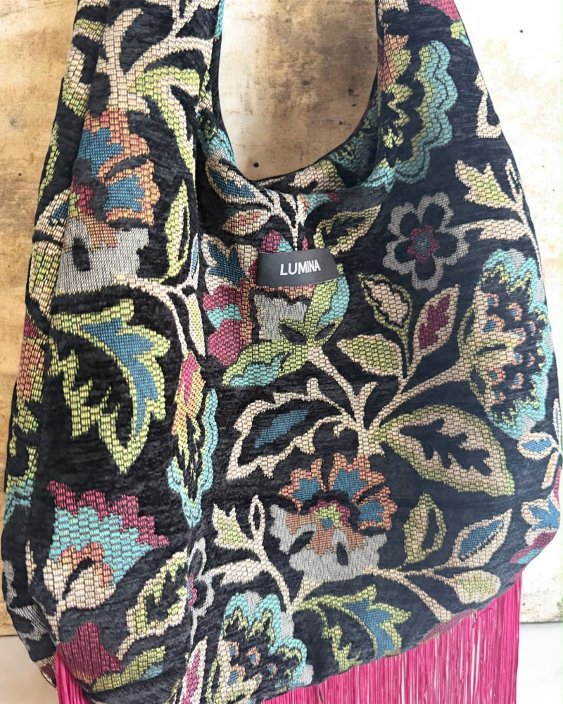 Bolso flecos Sandalo