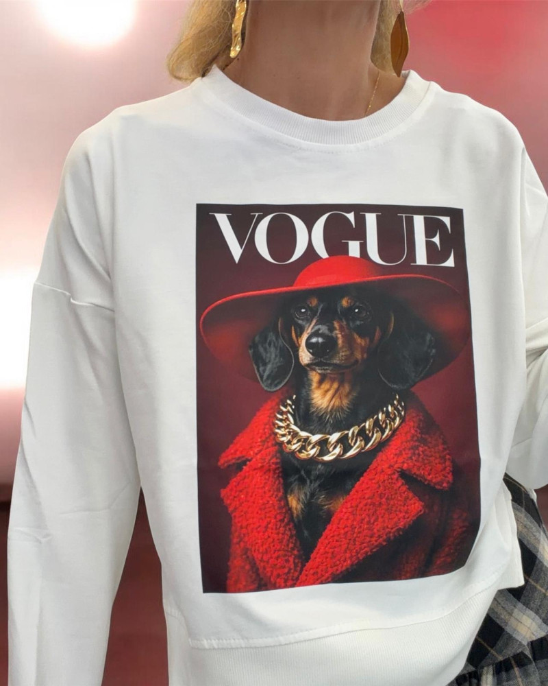 Sudadera perro sombrero