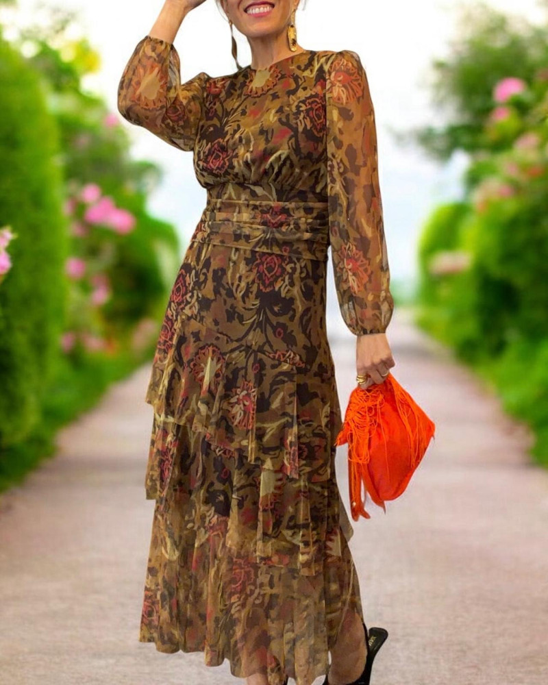 Vestido volantes Vermont