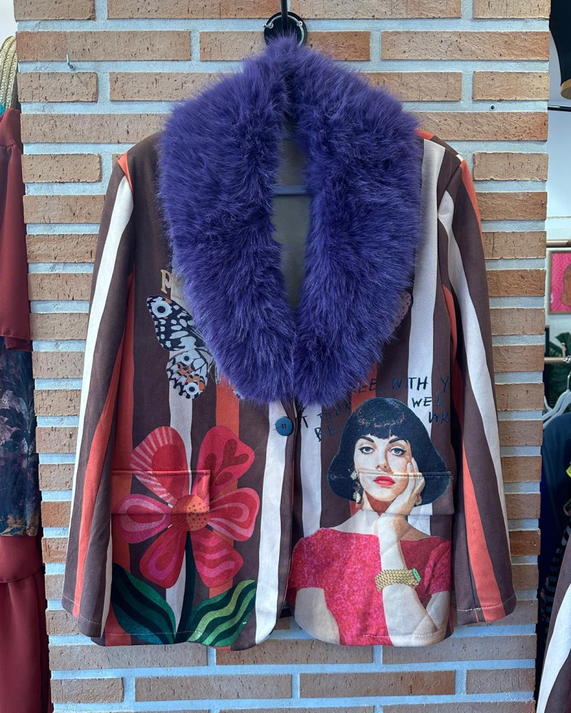Estola de pelo