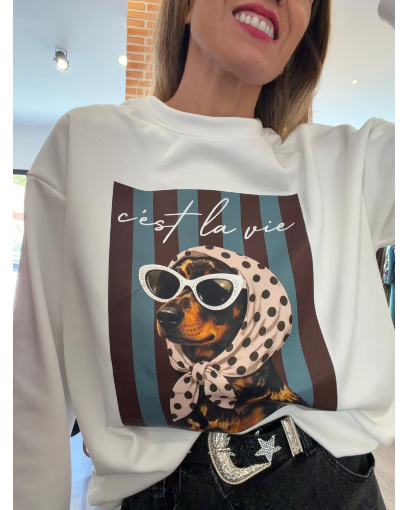 Sudadera la vie