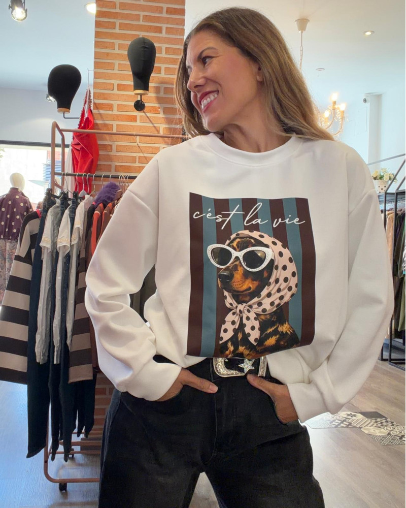 Sudadera la vie